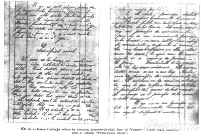 Manuel Mercado conserv&oacute; celosamente las cartas de Jos&eacute; Mart&iacute; 1
