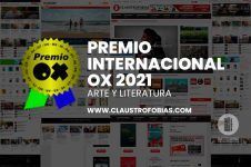 Conceden a la web de Claustrofobias Promociones Literarias el Premio Internacional OX 2021