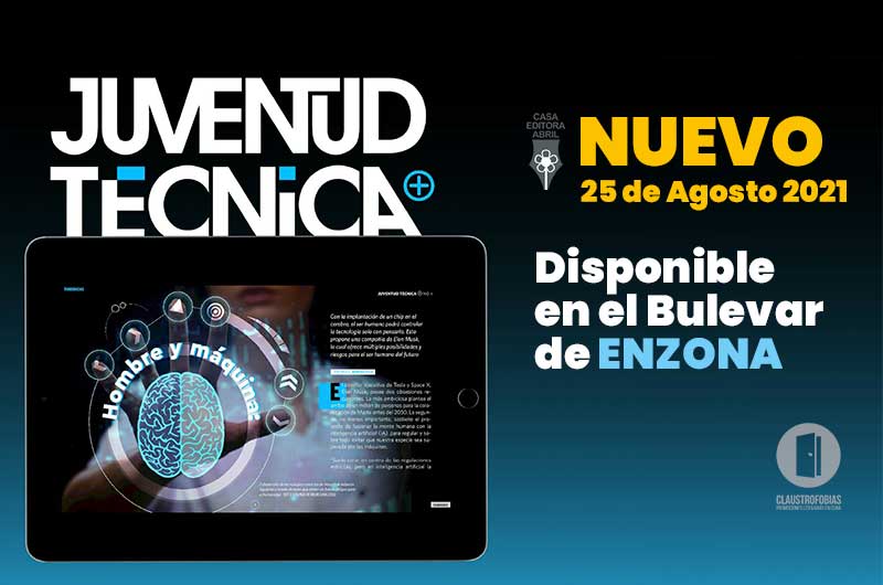 Revista Juventud Técnica disponible en el Bulevar de Enzona