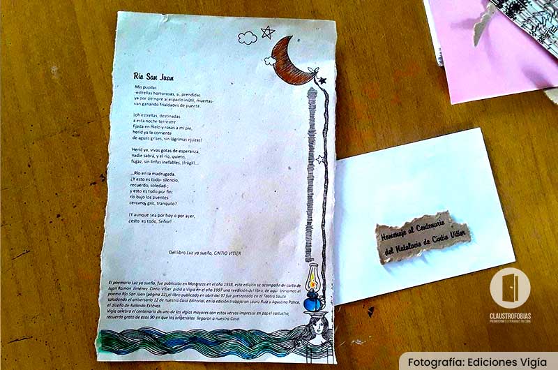 Obsequio de Ediciones Vigía irradia a Cintio Vitier