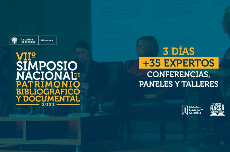 Participará Claustrofobias en el VII Simposio Nacional de Patromonio Bibliográfico y Documental de Colombia