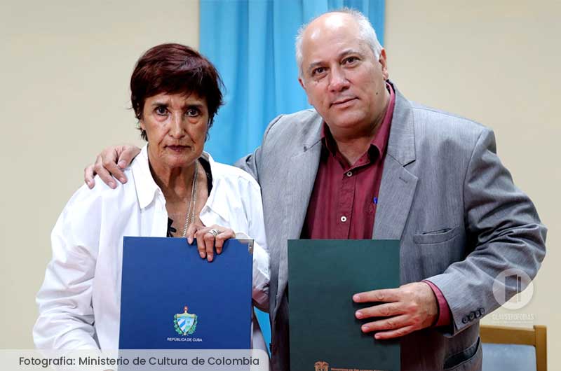 Ministros de Cultura de Cuba y Colombia firman Memorando de Entendimiento cultural 1 Ministros de Cultura de Cuba y Colombia firman Memorando de Entendimiento cultural 1