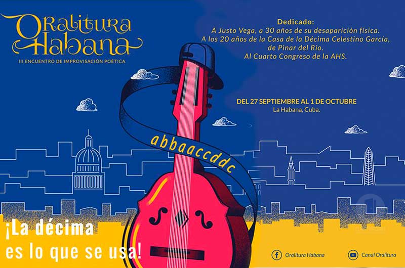Anuncia Oralitura Habana la tercera edición de su Encuentro Internacional de Improvisación Poética