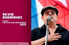 Premio «Poeta de dos Hemisferios 2023» al trovador Silvio Rodríguez Domínguez