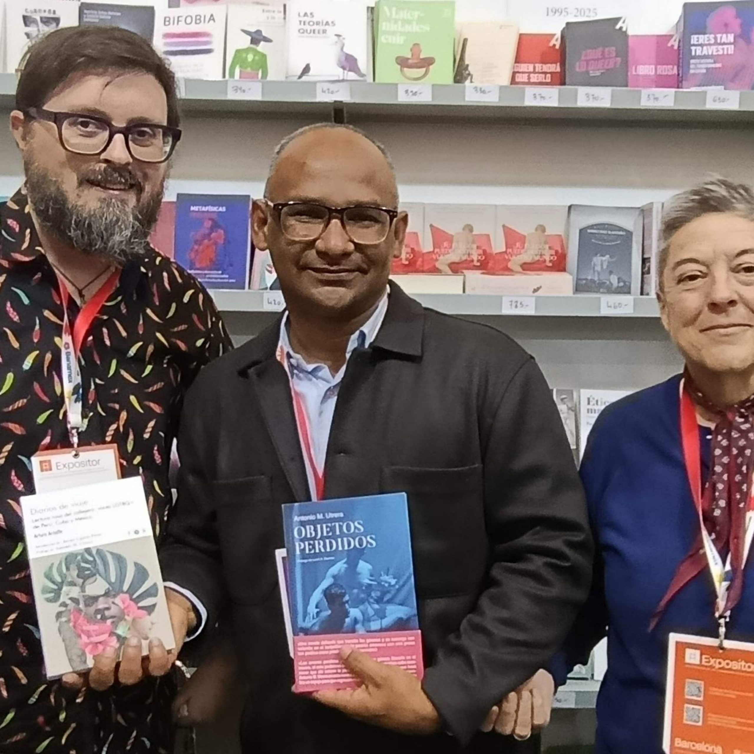 Antonio M. Utrera present&oacute; su primera novela homoer&oacute;tica en la Feria Internacional del Libro de Guadalajara 1
