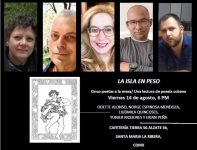 La isla en peso: lectura de poesía cubana en México