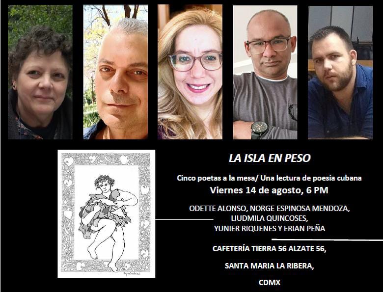 La isla en peso: lectura de poesía cubana en México