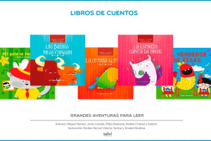 Cuentos para colorear con pegatinas y juegos en la FILCU 2016