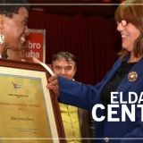 Recibió Elda Cento el Premio Nacional de Historia