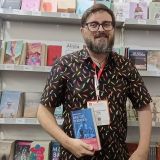 Antonio M. Utrera presentó su primera novela homoerótica en la Feria Internacional del Libro de Guadalajara