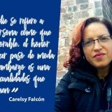 Carelsy Falcón ~ Publicar en el El Mar y la Montaña es el verdadero premio