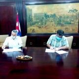Firman nuevo Convenio de trabajo la Biblioteca Nacional y el Instituto Cubano del Libro