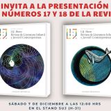 Nuevos números de la Revista LIJ Ibero en Feria del Libro de Guadalajara 2024