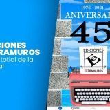 Ediciones Extramuros, la editorial de la capital, de aniversario