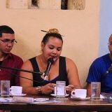 Realizan la quinta edición de la peña literaria «El Escriba» con Reynier Rodríguez