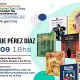 Enrique Pérez Díaz participa en la Feria Internacional Digital del Libro de Ciudad de Resistencia