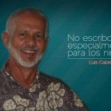 Luis Cabrera Delgado | No soy de los escritores que escriben para sufrir
