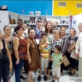 Intercambio con asistentes de Cuba a la Feria del Libro en Dominicana