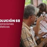 Resolución 68/2021 Colaboraciones periodísticas