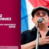 Premio «Poeta de dos Hemisferios 2023» al trovador Silvio Rodríguez Domínguez