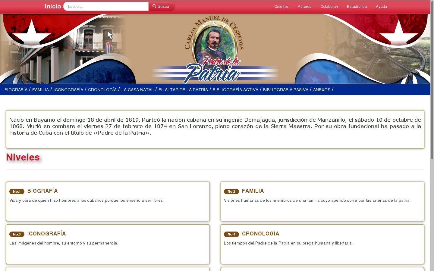 Una Enciclopedia para Carlos Manuel de Céspedes 1 Una Enciclopedia para Carlos Manuel de Céspedes